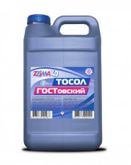 Тосол Гостовский ZZIMA-40 10 л Охлаждающая жидкость 