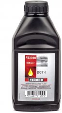 Жидкость тормозная FERODO DOT 4, 0.5л Тормозная жидкость FBX050